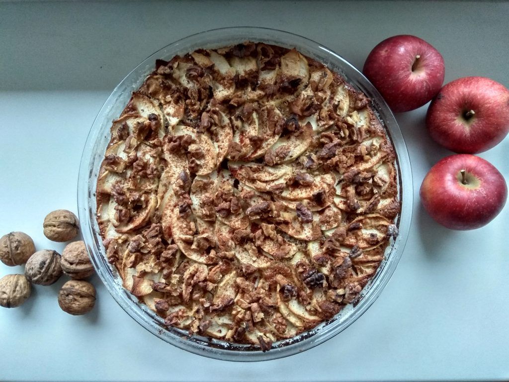 Jablečný koláč - jednoduchý na přípravu
