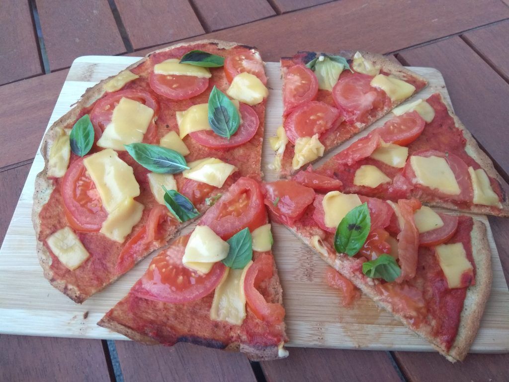 Bezlepková quinoa pizza