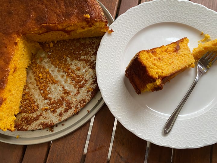 Bizcocho de mandarina: mandarinkový koláč