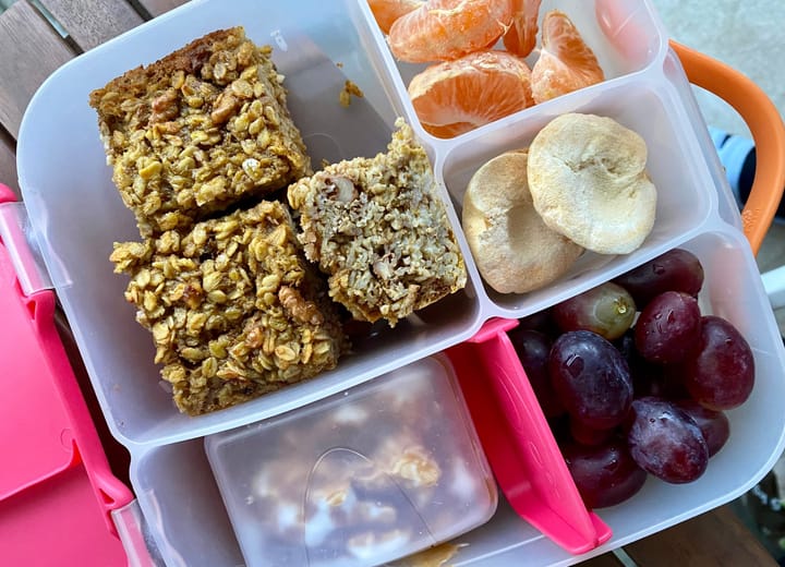 Pečená pomerančová ovesná kaše